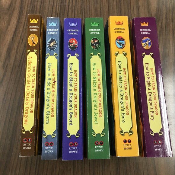 Lot of 6x How to Train Your Dragon Children's Fiction Books by Cressida Cowell! - Picture 4 of 8